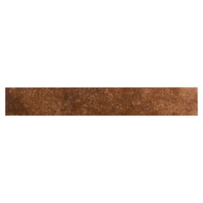 Rust Corten Wood Plank Porcelain Tile - 6in. x 40in. | Floor and Decor