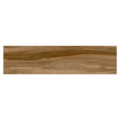 Ashville Pecan Wood Plank Porcelain Tile - 6in. x 24in. | Floor and Decor