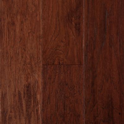 What is hand scraped hardwood